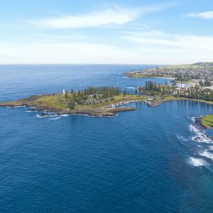 Kiama Blowhole Point and Harbour_Aerial1