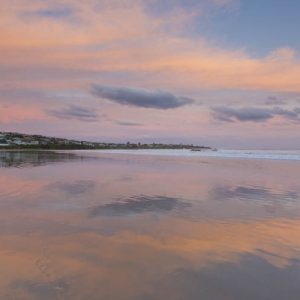 Sunset Reflections at Seven Mile Beach Gerroa