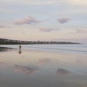 Sunset Reflections at Seven Mile Beach Gerroa
