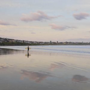 Sunset Reflections at Seven Mile Beach Gerroa