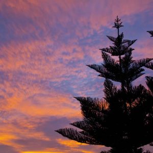 Sunrise at Bombo Beach
